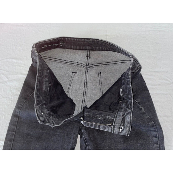 Armani Exchange Super Skinny Stretch Denim Jeans. Charcoal, Men's 29X29. GUC!! - Picture 3 of 5